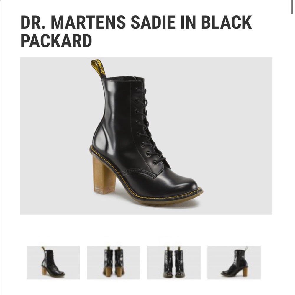 Doc Marten Sadie Boot Black ladies size 9